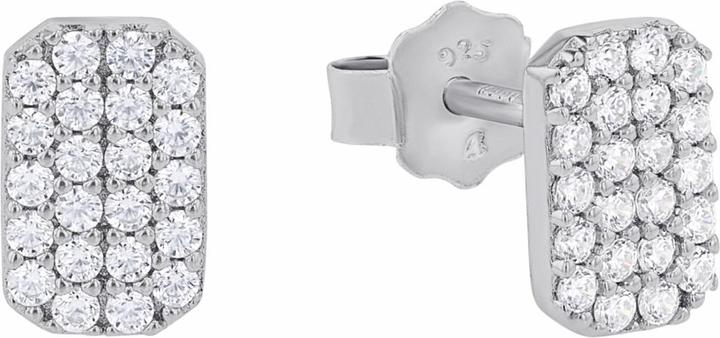 Amor Ohrschmuck für Damen, 925 Sterling Silber, Zirkonia synth. (Silber 925)