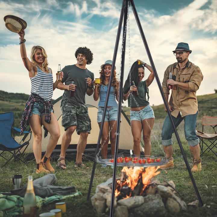Productafbeelding Relaxdays Draaibare barbecue (100 cm)