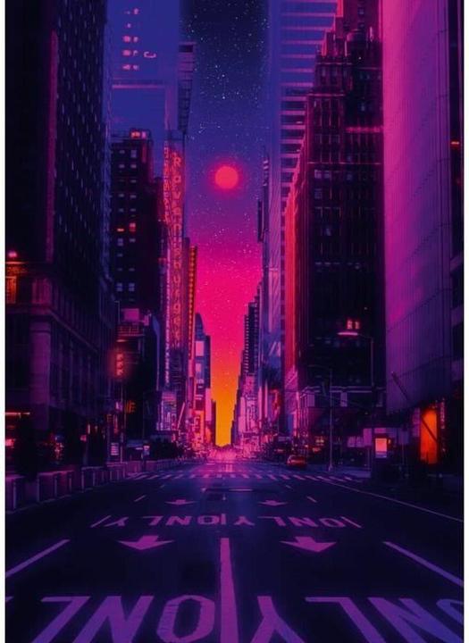 Actual product image Ravensburger Puzzle 12001436 - New York in Neon - 1000 piece puzzle for adults and children from 14 (1000 pieces)