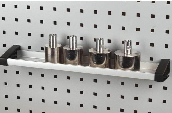 Produktbild wolfcraft Lochwandablage Werkstattsystem