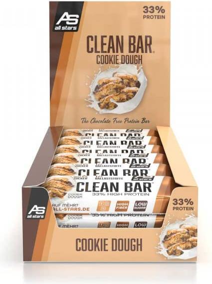 Actual product image All Stars Clean Bar (12 x 45g) (Cookie Dough, 18 pcs., 810 g)