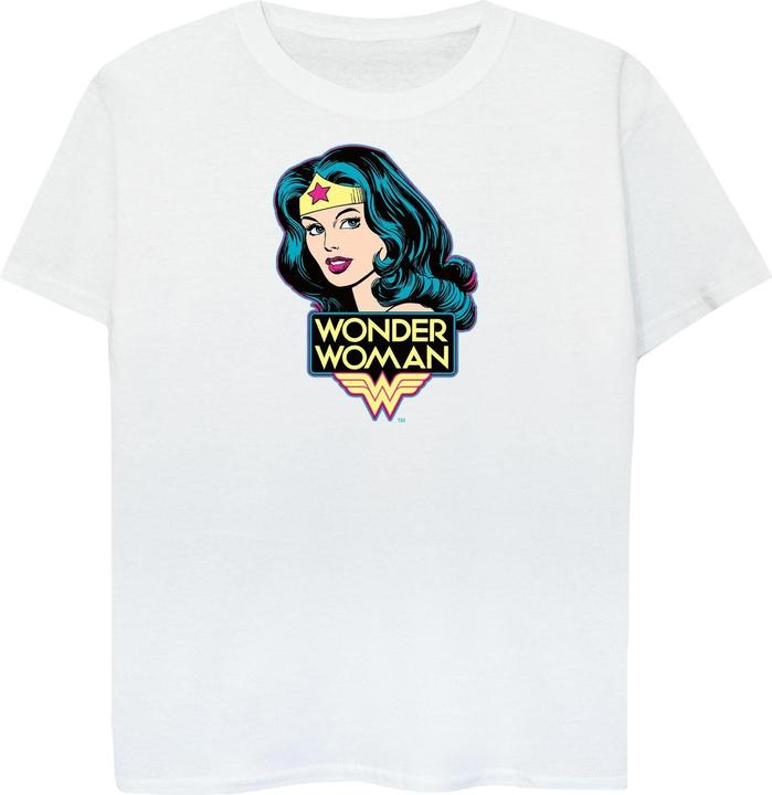 Produktbild Wonder Woman Head TShirt aus Baumwolle (M)