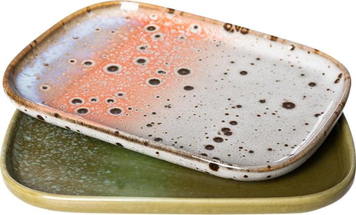 Actual product image HK Living Platte 2-tlg. 70S CERAMICS