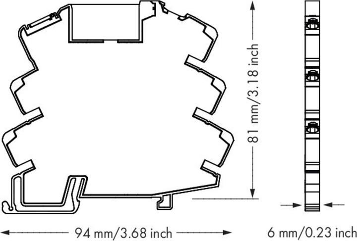 Actual product image Wago Relay module