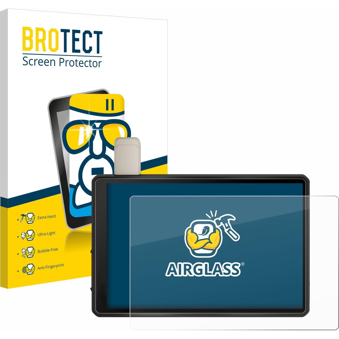 BROTECT, Fahrzeug Navigation Zubehör, Schutzglas Schutzfolie Displayschutz Display Schutz Glas Panzer Folie klar