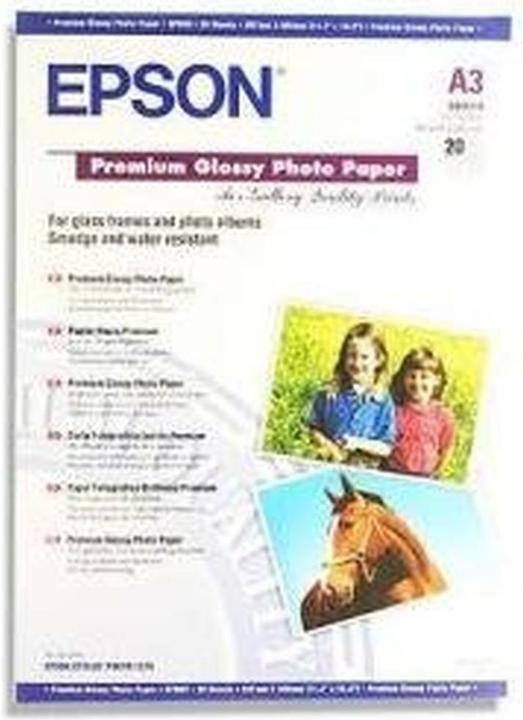 Produktbild Epson Premium Glossy (250 g/m², A3+, 20 x)