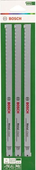 Produktbild Bosch Professional Sägeblätter für Bügelsäge, 1600A032UN, 300 mm, 32 TPI, 3 Stück