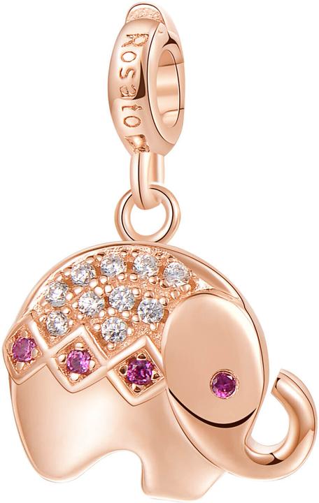 Produktbild Rosato Pink gilded elephant Storie RZ001 pendant (L)