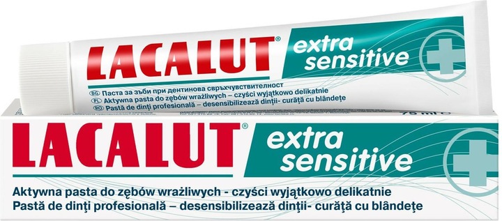 Image du produit Zdrovit Dentifrice Lacalut Extra Sensitive 75ml (75 ml)