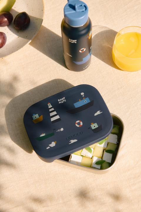 Immagine prodotto Liewood Falk Water Bottle 350ml, Sailing / Classic navy (0.35 l)