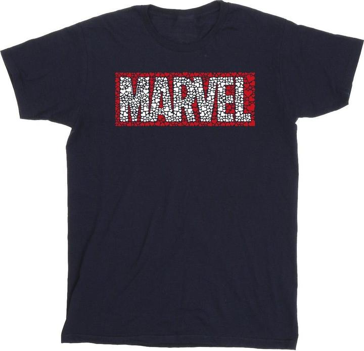 Actual product image Mens Comics Hearts Logo T-Shirt (M)