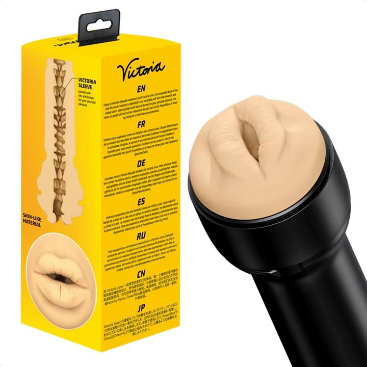 Actual product image Kiiroo FeelVictoria June Mouth