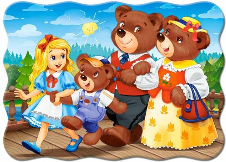 Image du produit Castorland Goldilocks and Trree Bears,Puzzle 30 pièces (30 pièces)