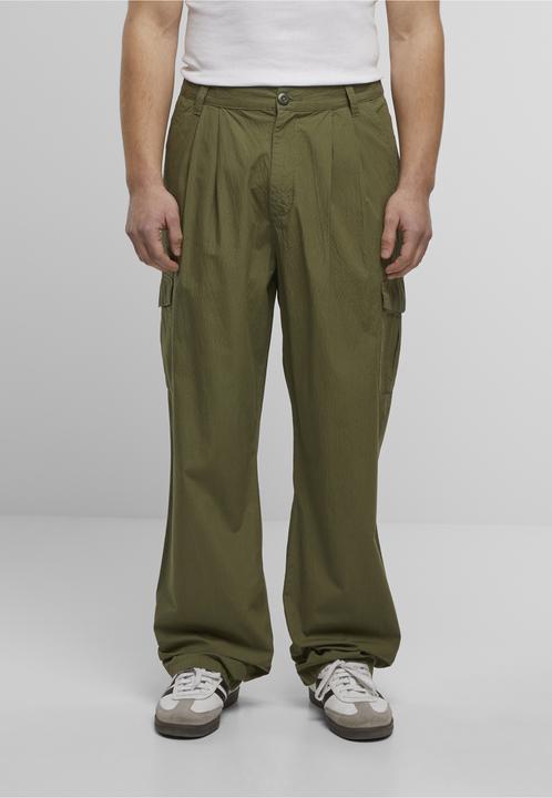 Produktbild Urban Classics Wide Pleated Cargo Pants lightolive 36 (36)