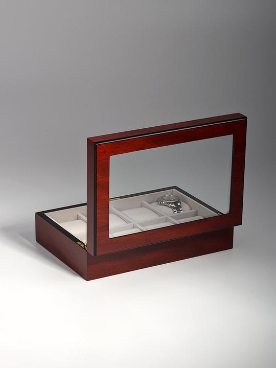 Produktbild Rothenschild Uhrenbox RS-2105-8C fuer 8 Uhren cherry