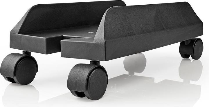 Actual product image Nedis Desktop Stand Adjustable Width/Full Movement 14.5-24.2 cm 20 kg Plastic/Metal Black