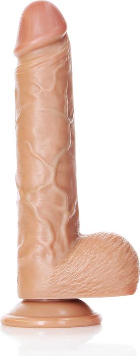 Image du produit RealRock Dildo with Balls and Suction Cup - 7"/ 18 cm