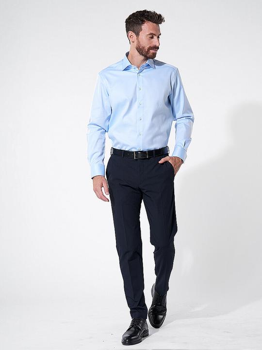 Image du produit Eterna Chemise homme MODERN FIT manches longues standard BLEU Gr.44 (44)