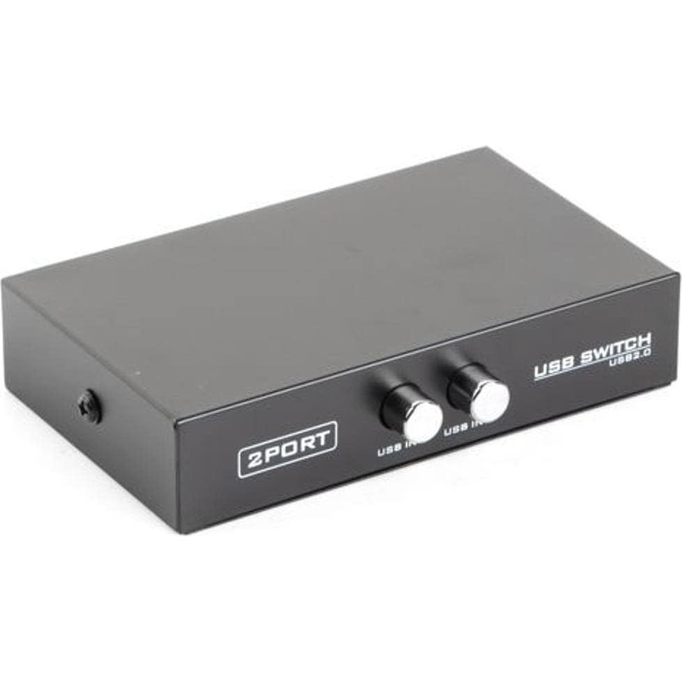 Gembird DSU-21 USB-Umschalter für die gemeinsame Nutzung von Peripheriegeräten (DSU-21)