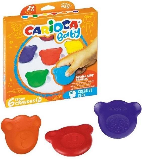 Produktbild Carioca Misiak Baby Buntstifte 6 Farben (Mehrfarbig, 6 x)