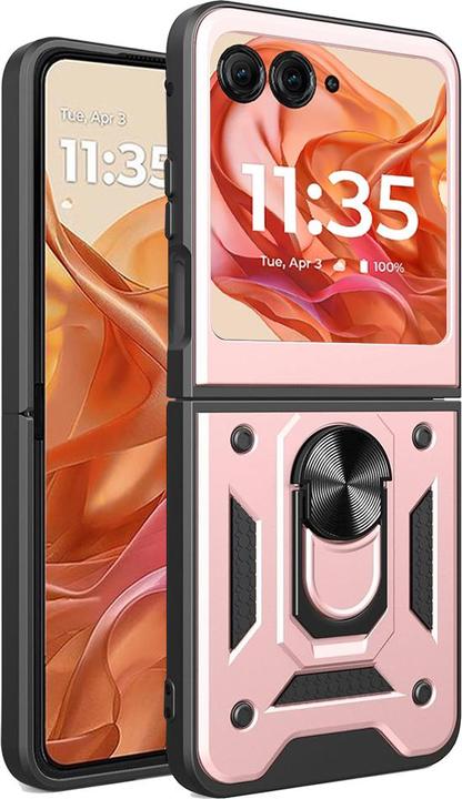 Immagine prodotto Techsuit - CamShield Series - Motorola Razr 50 - Rose Gold (Motorola Razr 50)