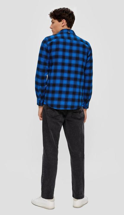 Produktbild s.Oliver Hemd Slim: Hemd aus Twill (L)