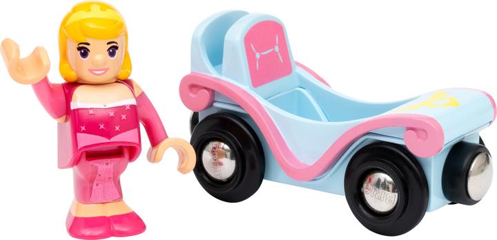 Actual product image Brio Train Disney Princess Aurora with wagon