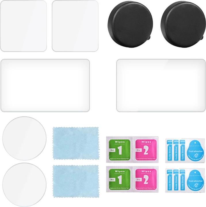 Produktbild Ueli Express 8 in 1 DJI Osmo Action Display und Linsen Panzerglas mit Objektivschutz