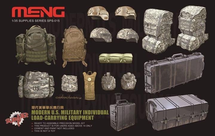 Actual product image Meng-Model Modern U.S. Military individual load-car