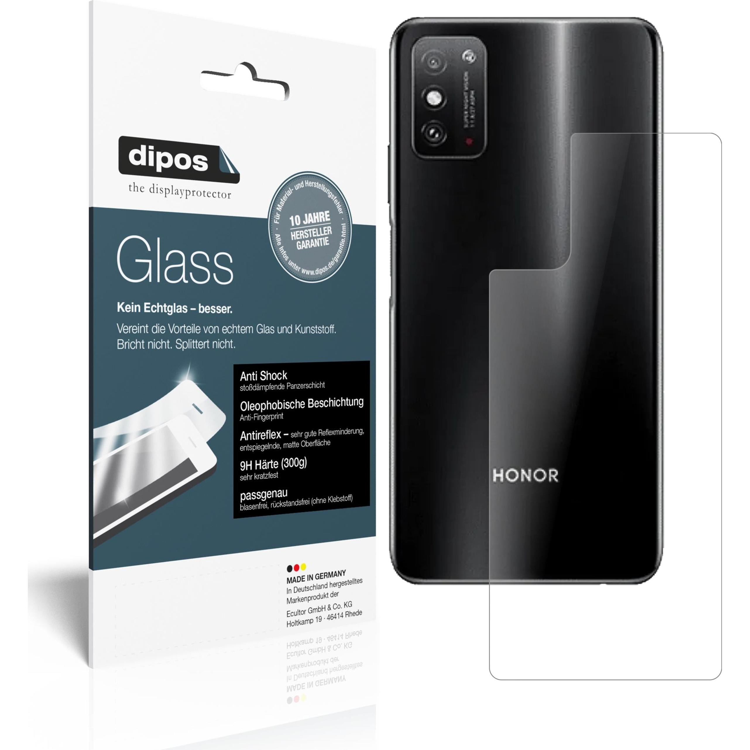 Thumbnail - Dipos Displayschutz Anti-Shock (2 Stück, Honor X10 Max), Smartphone Schutzfolie, Transparent