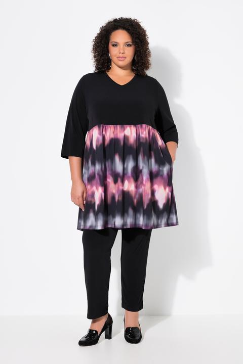 Produktbild Ulla Popken Longshirt, A-Linie, Print (46, 48)