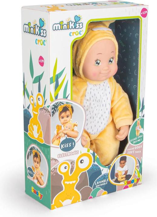 Produktbild Smoby Minikiss Croc Doll Asst