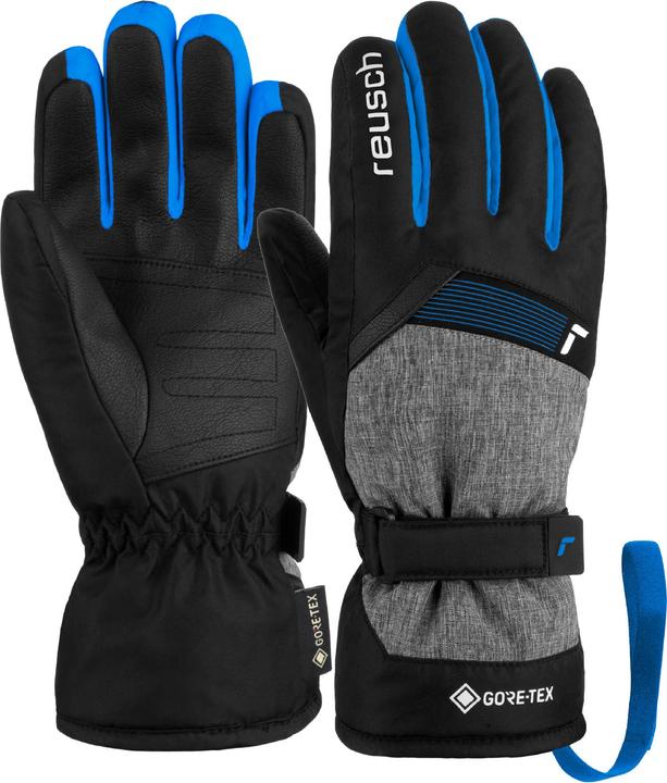 Brilliant Blue, Black, black melange