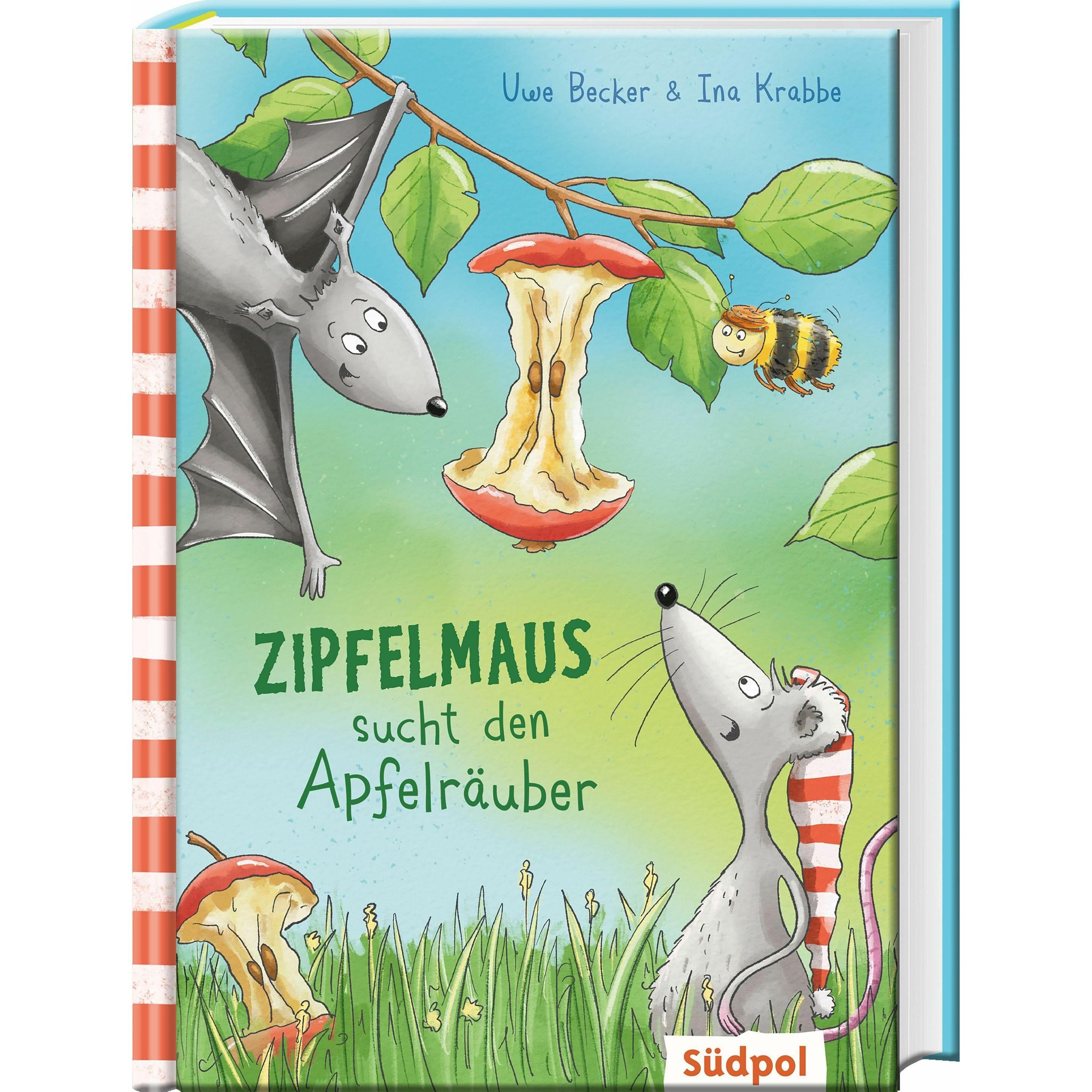 Thumbnail - Zipfelmaus sucht den Apfelräuber, Kinderbücher von Uwe Becker