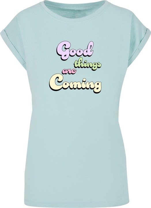 Produktbild Merchcode Ladies Good Things Extended Shoulder Tee - 112623 (S)