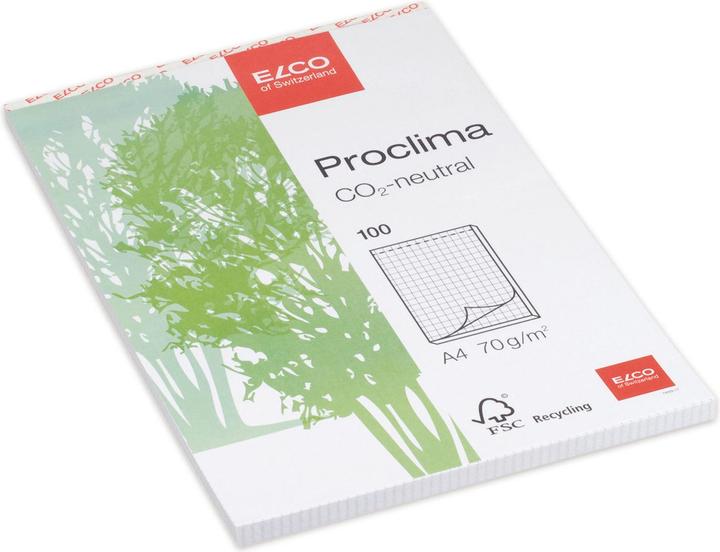 Produktbild Elco Notizblock Proclima (A4, Kariert)