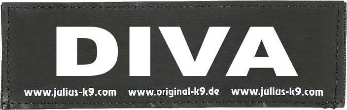 Actual product image Julius-K9 Logo DIVA, 16x5cm, size 1, 2, 3 (1, 2, 3, Dog, General)