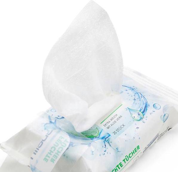 Image du produit dm ebelin Lingettes rafraîchissantes (75 pcs)