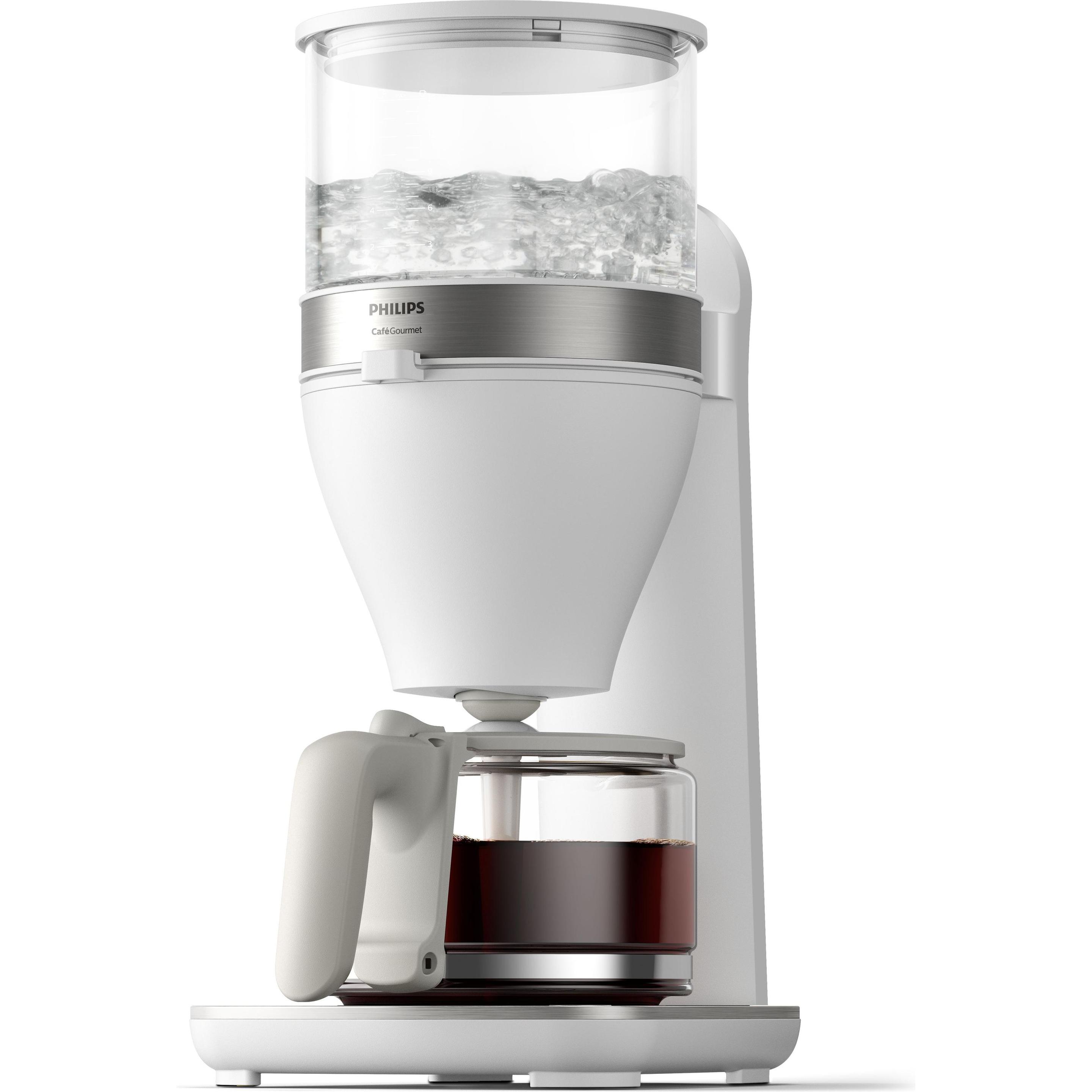 Philips Café Gourmet HD5416/00, Filterkaffeemaschine, Weiss
