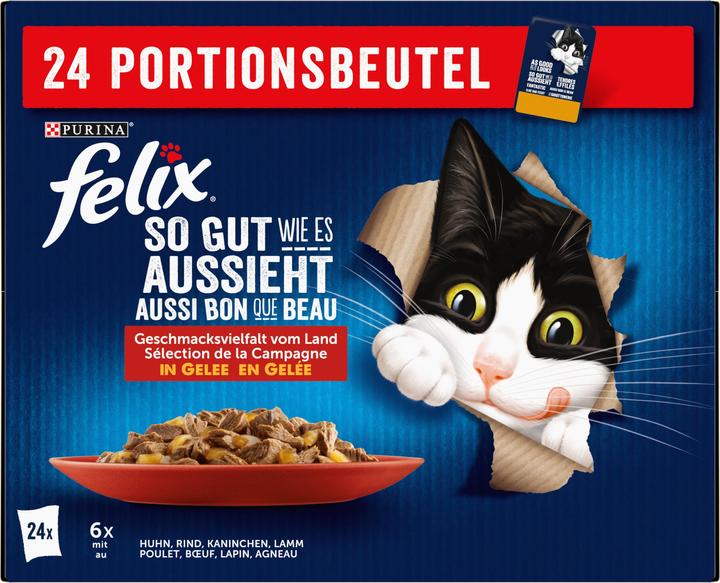 Produktbild Felix Agail Fleisch (Adult, 24 Stk., 2040 g)