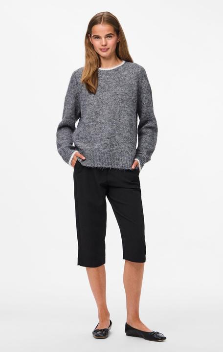 Image du produit Pieces Pcivy Ls O-Neck Contrast Knit Noos Bc (XS)