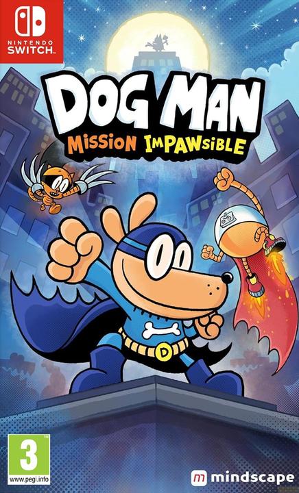 Actual product image Mindscape Dog Man: Mission Impawsible SWITCH (Switch, DE)