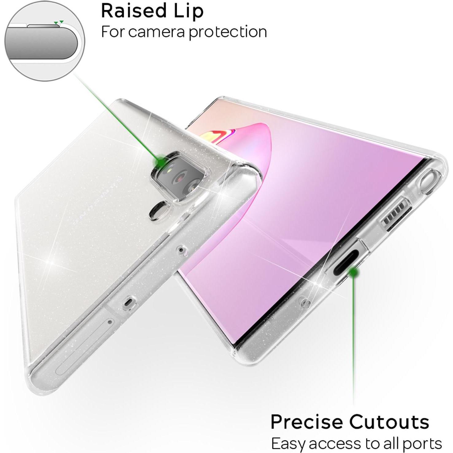 Thumbnail - Nalia Hülle (Samsung Galaxy Note 10), Smartphone Hülle, Schwarz