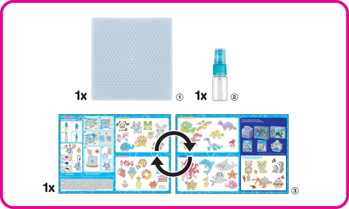 Productafbeelding Epoch AQUABEADS Vier carports Aquabeads 35072 50720