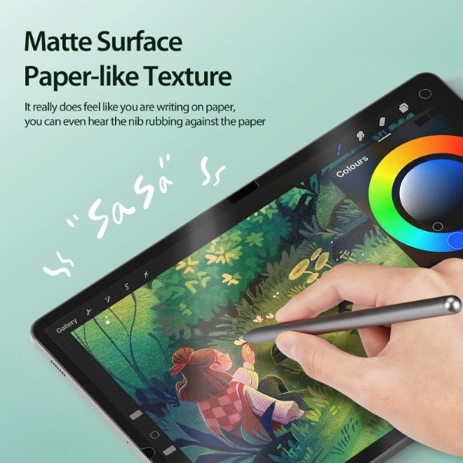 Produktbild Dux Ducis Naad Series Paperlike Film Schutzfolie (1 Stück, Galaxy Tab S10+, Galaxy Tab S8+, Galaxy Tab S9+, Galaxy Tab S9 FE+, Galaxy Tab S7)