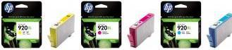Actual product image HP 920XL Officejet Ink Cartridge (Y)