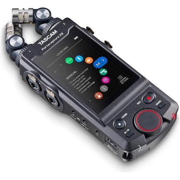 Thumbnail - Tascam Portacapture X8 Audio-Recorder mit Windschutz (Handheld), Audiorecorder
