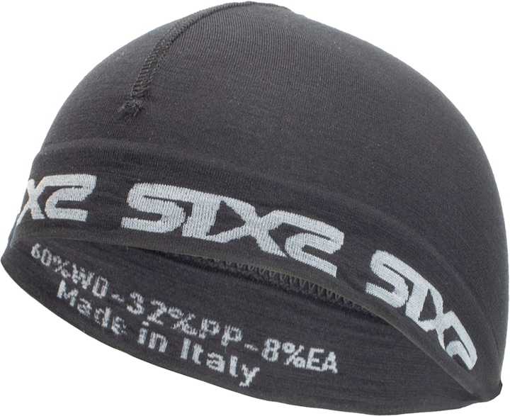 Sixs Unterhelmmütze SCX Merino (One Size)