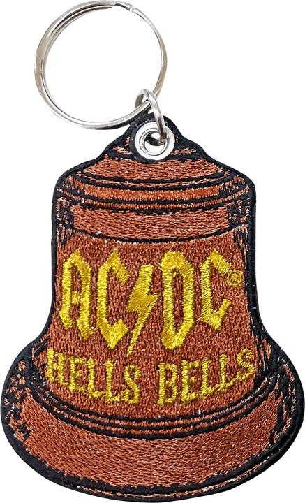 Produktbild AC/DC Hells Bells Schlüsselanhänger Doppelseitiger Aufnäher