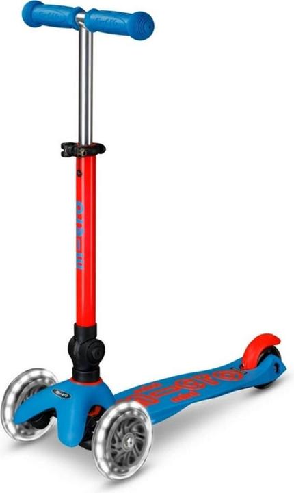 Produktbild Micro Scooter Mini Deluxe Foldable Neon LED Flashing Red